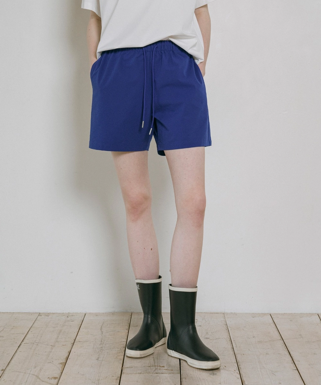 반원 아뜰리에 P3251 시어서커 쇼츠_Blue 상품 이미지 2