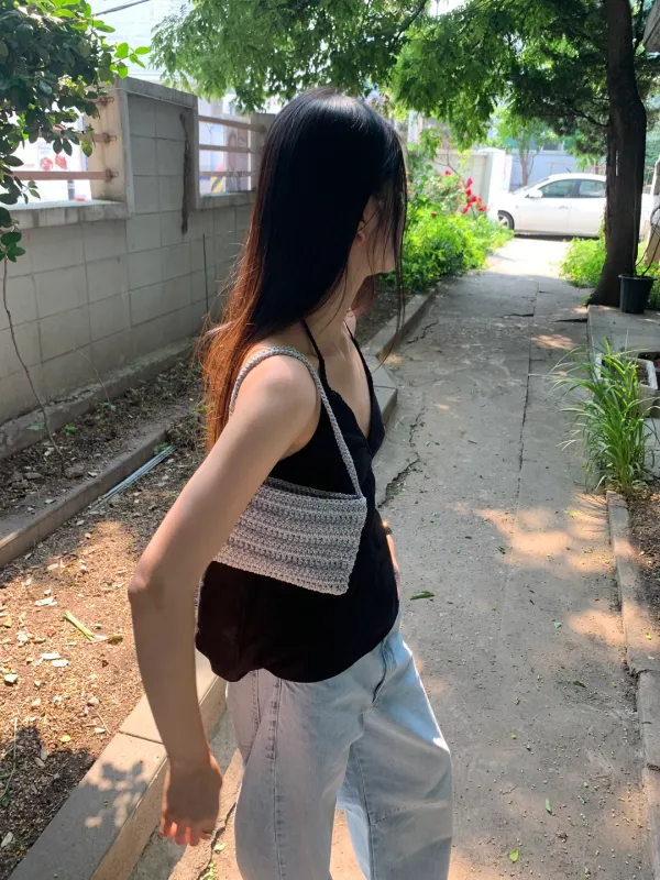 meti bag(silver)