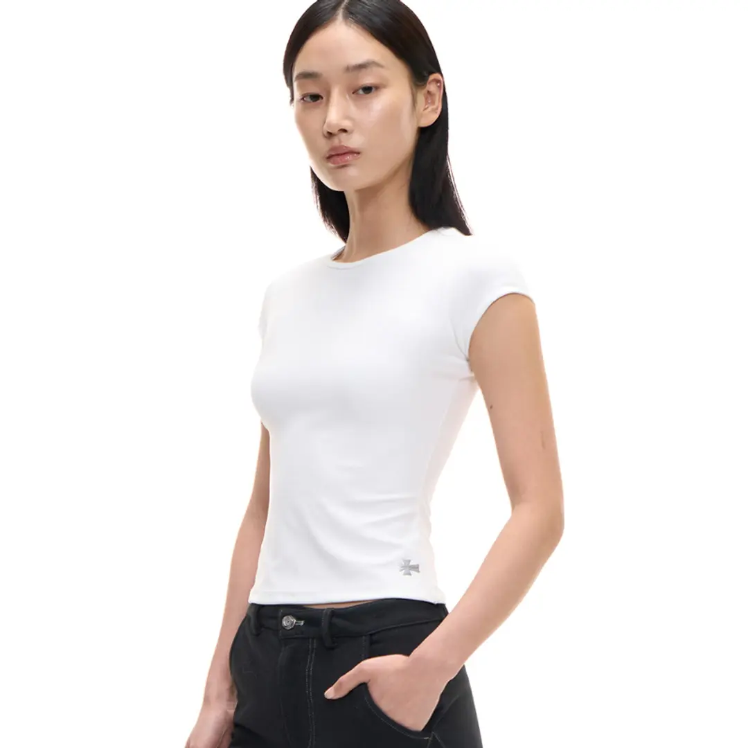 2000아카이브 CONTOUR T (WHITE) 상품 이미지 1