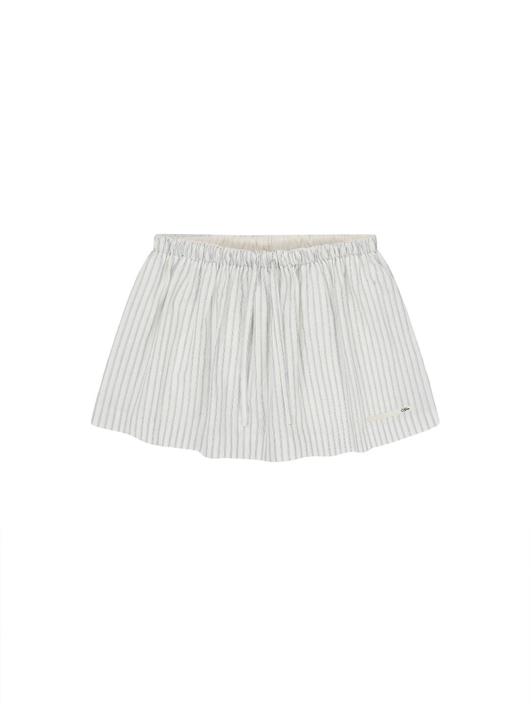 기준 Stripe Layered Shorts Blue 상품 이미지 3