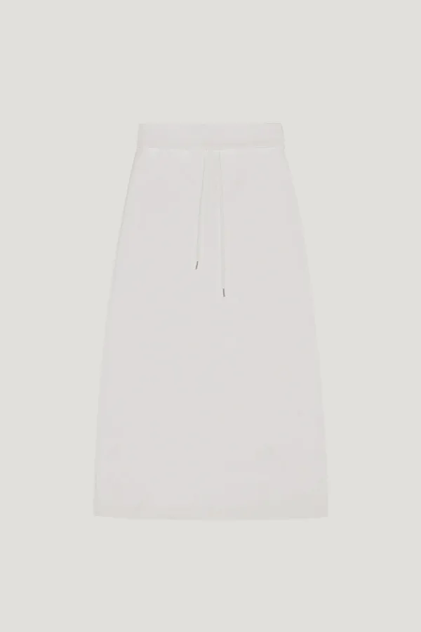 Folded Waist Skirt (white)