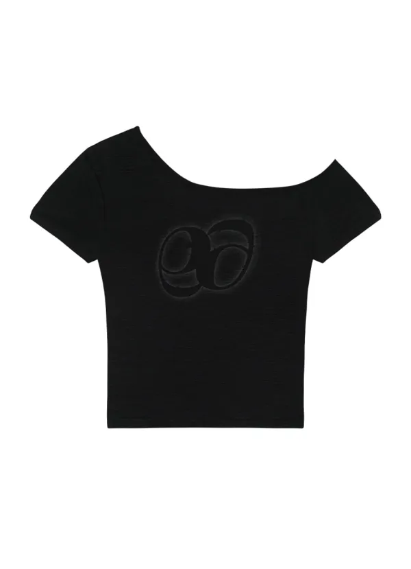 KIKI SLIM TEE / BLACK