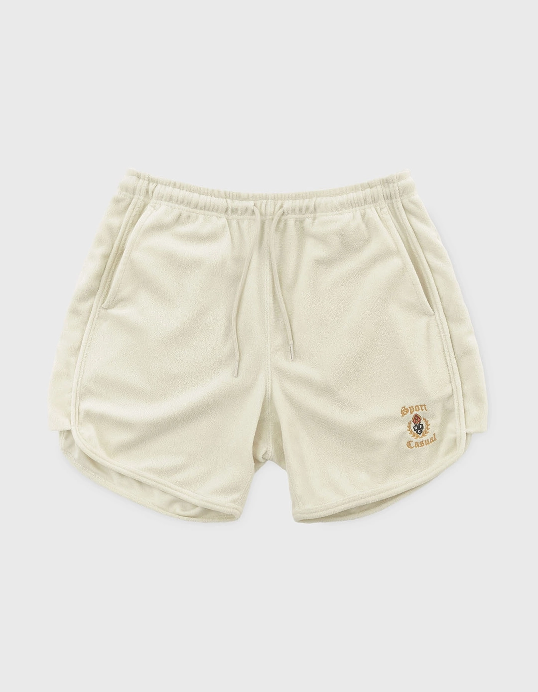 헤리티지플로스 S&C CREST TOWEL SHORTS / Cream 상품 이미지 2