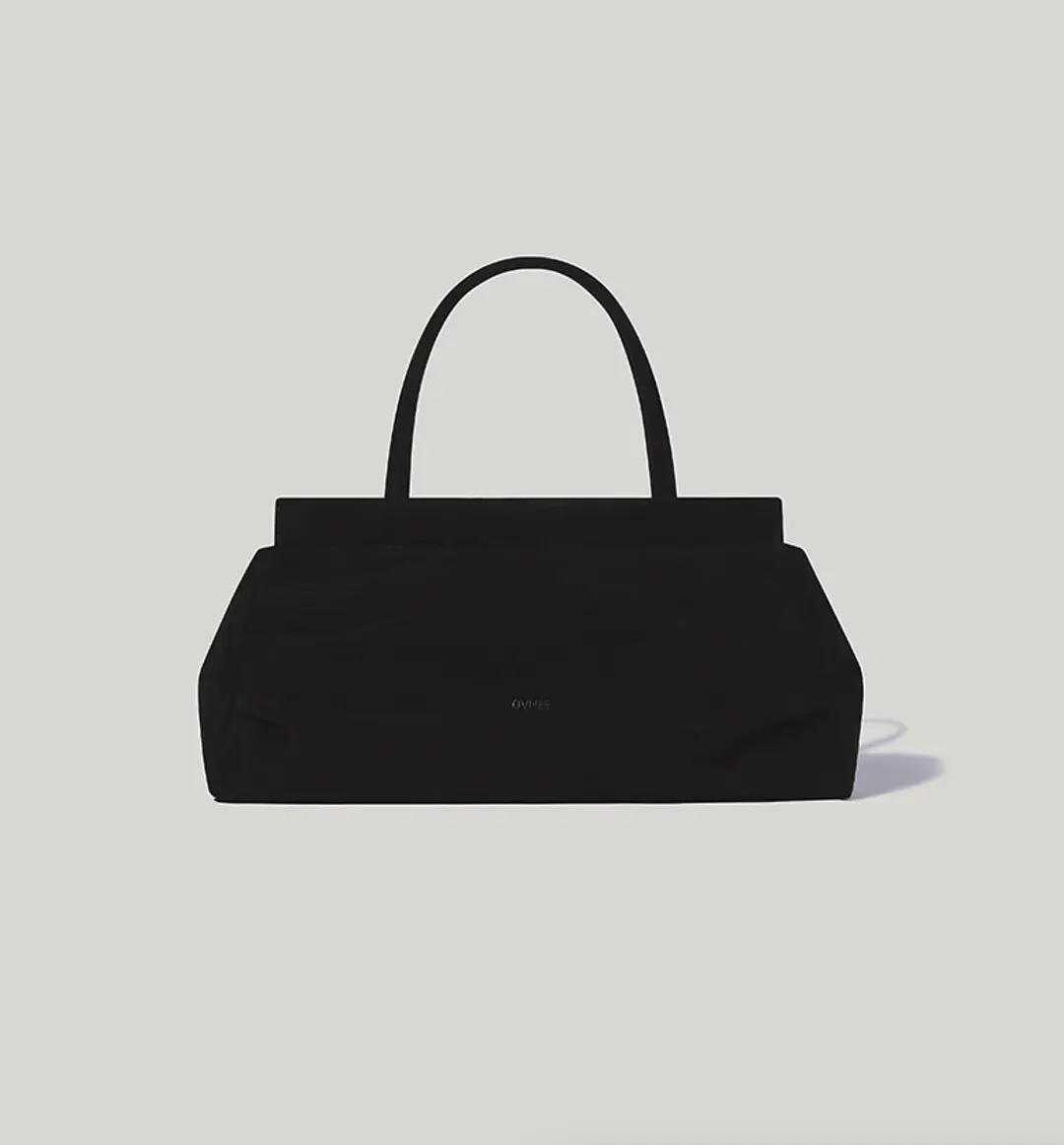 오브히 모코 스웨이드 미니 토트백 Moko Suede Mini Tote Bag_Black 상품 이미지 3