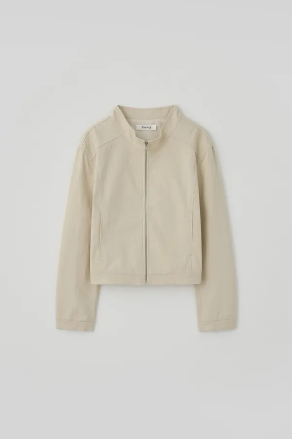 T/T Corduroy slim jacket (cream)