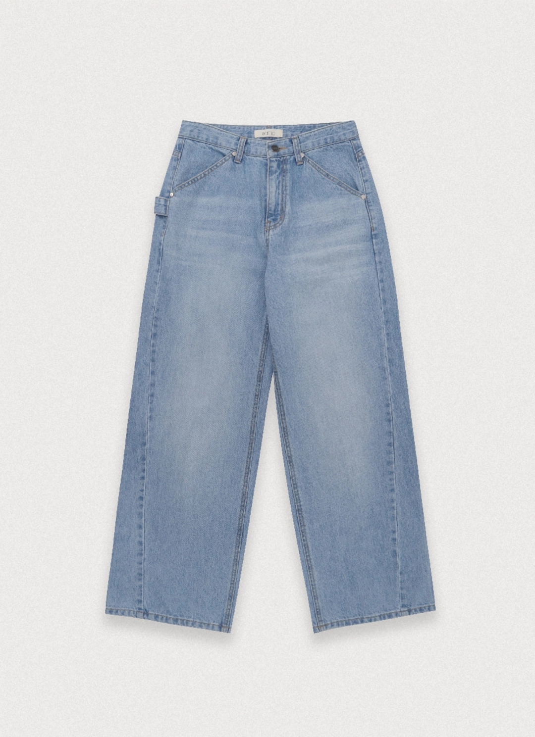 포에토 TAN OVER DENIM PANTS 상품 이미지 1
