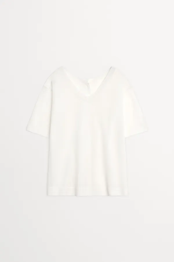 Creo Pearl Pullover Knit white