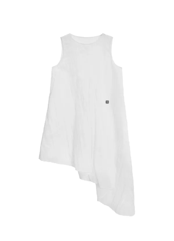 Glide Nylon Pintuck One-piece [ White ]