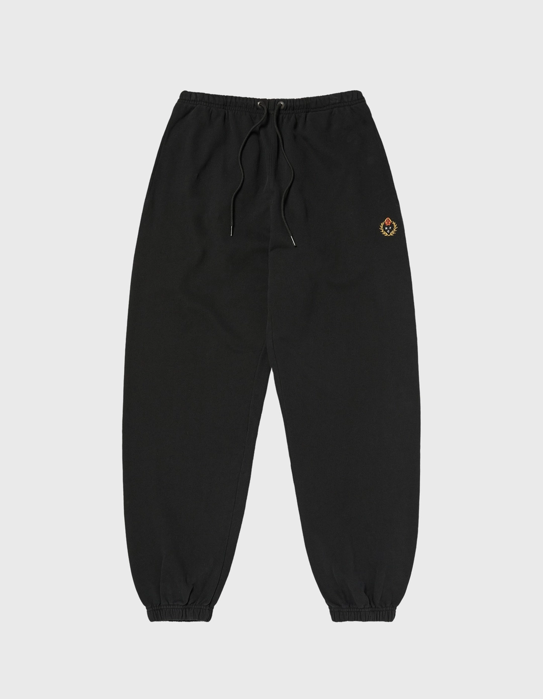 헤리티지플로스 CREST WASHED 221 SWEATPANTS / Black 상품 이미지 1
