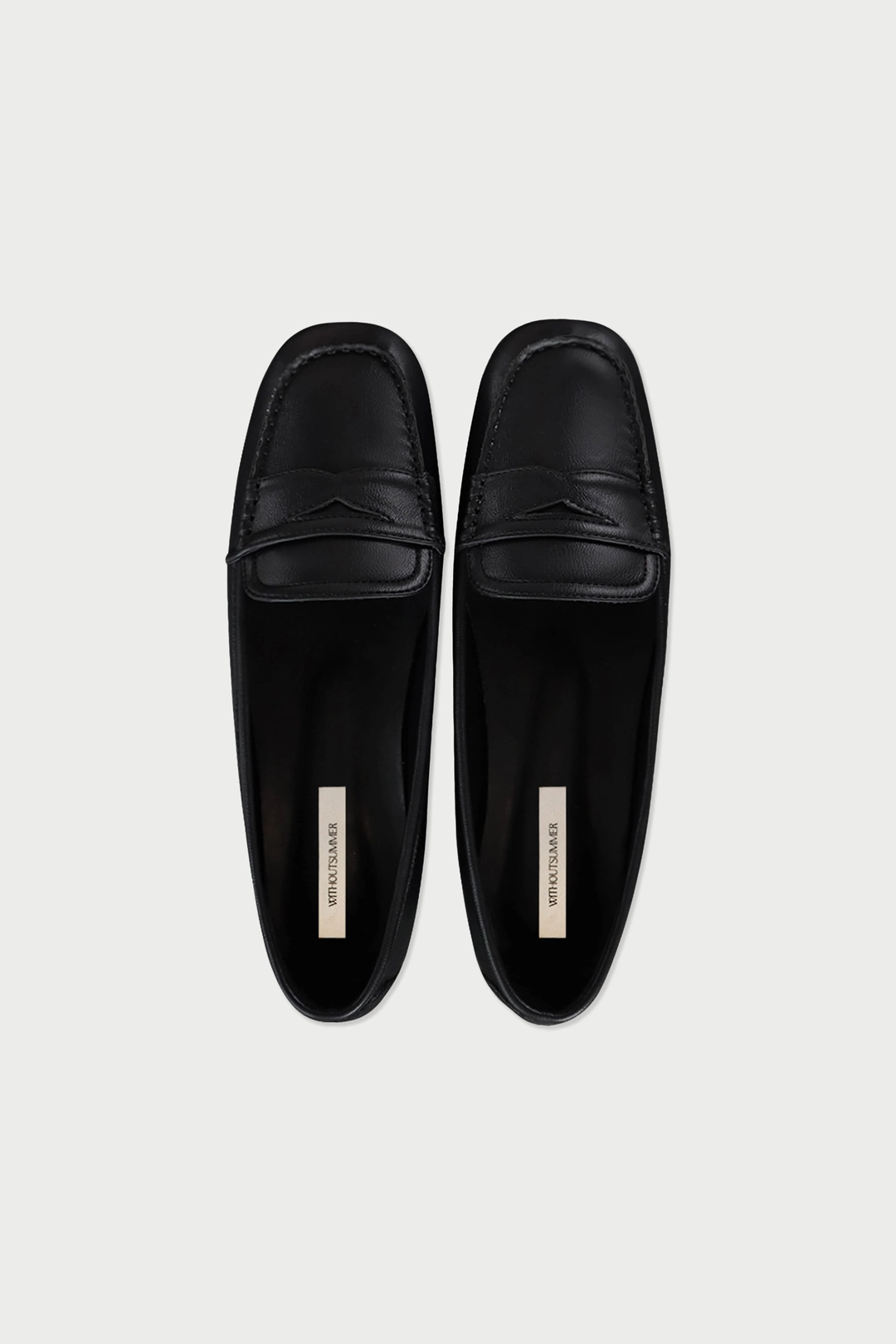 위드아웃썸머 Penny loafer_black 상품 이미지 1