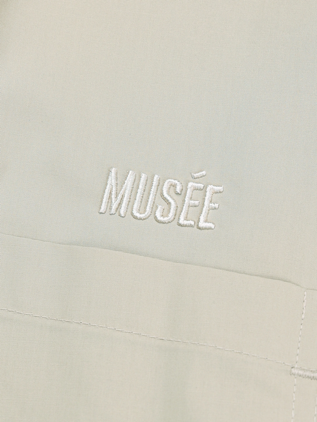 뮤제 NUMARE Airy Cotton Poplin Shirt_Soft Taupe 상품 이미지 3