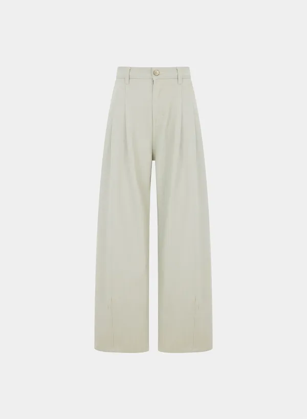 Edith tapered DN - Grayish mint
