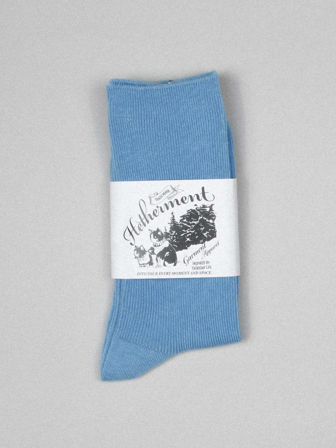 헤더먼트 airy socks (blue) 상품 이미지 1