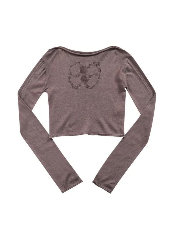 SILHOUETTE KNIT / PURPLE