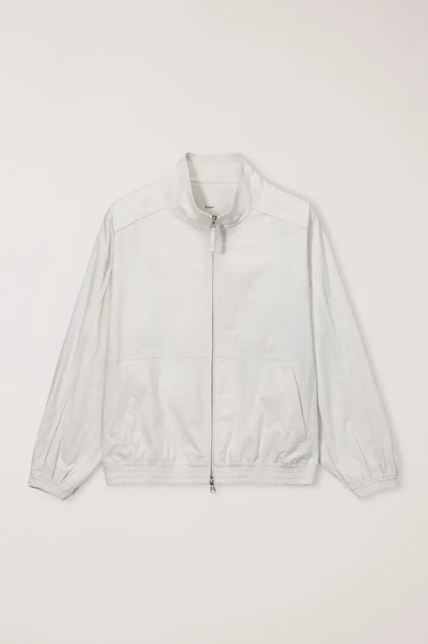 UNISEX SUMMER HARRINGTON JACKET CREAM STRIPE_UDJU6B122CR