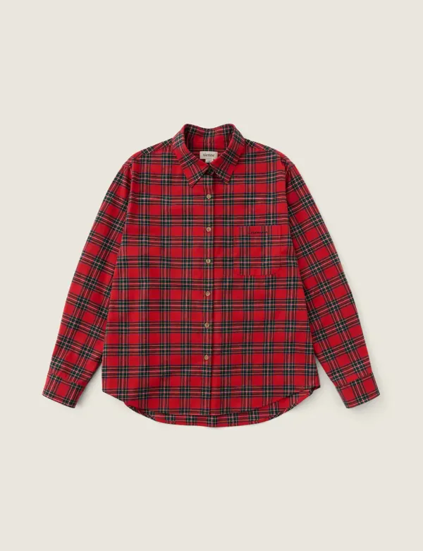 Noel Tartan Check Shirt (Red)