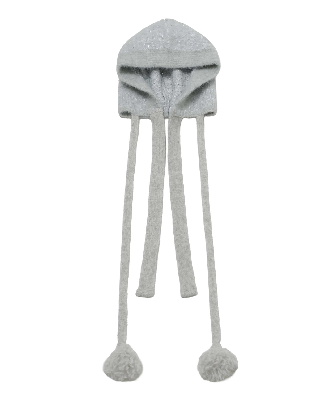 타입서비스 Fluffy Sequin Strap Hat [Light Gray] 상품 이미지 1