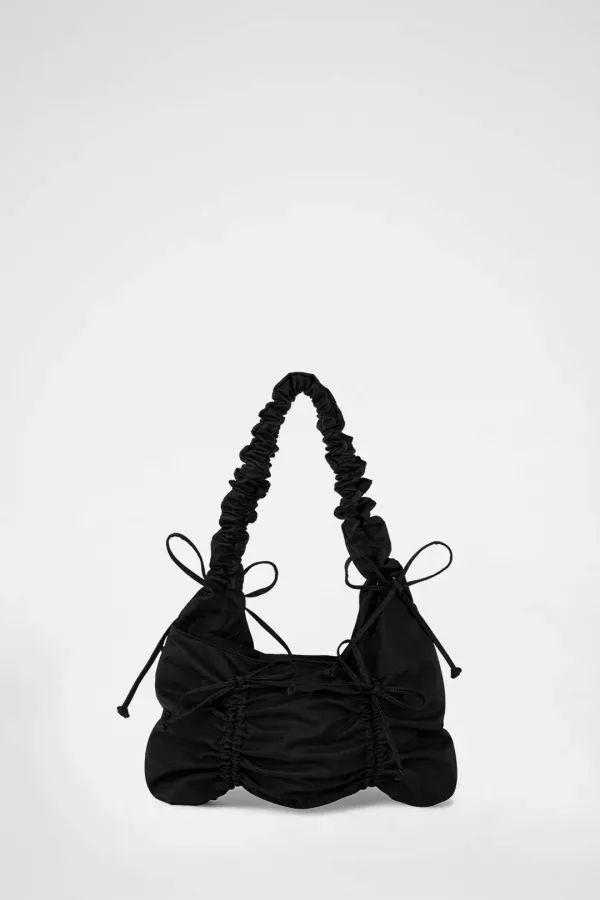 MULTI-RIBBON BAG / BLACK