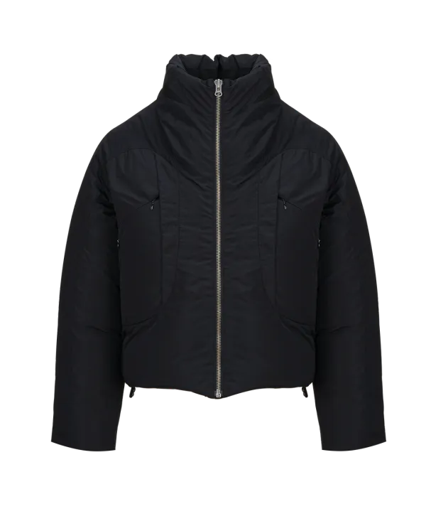 COCOON PUFFER JACKET_BLACK