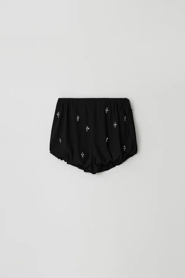 Balloon Embellished Pants (black)