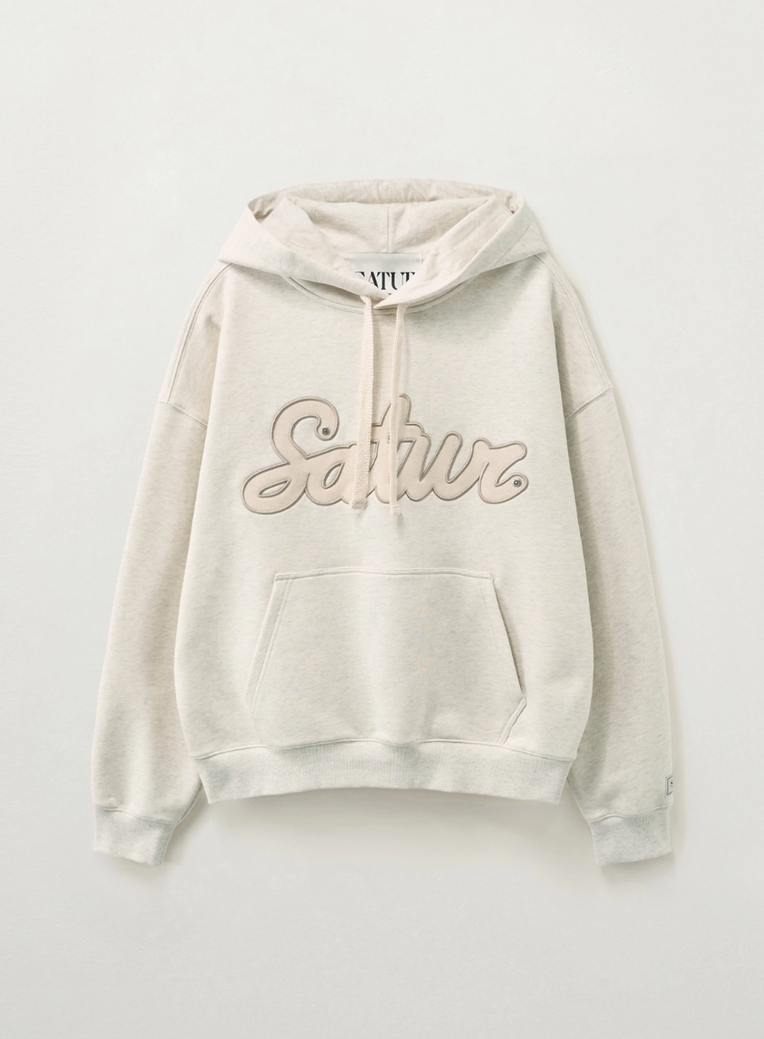 세터 Lugo Denim Patch Hoodie - Oatmeal 상품 이미지 1