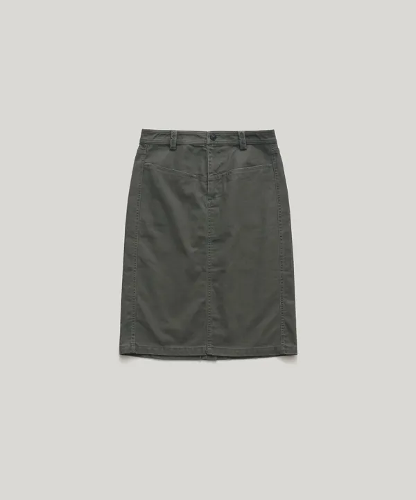 2ND / PVIL Utility Midi Skirt(Khaki) pre-order