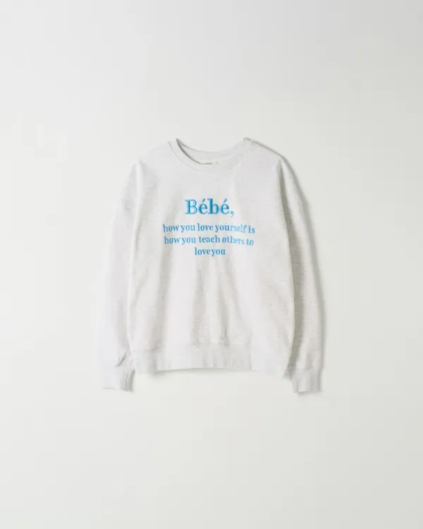 Bébé Soft Sweatshirt [MELANGE GREY]