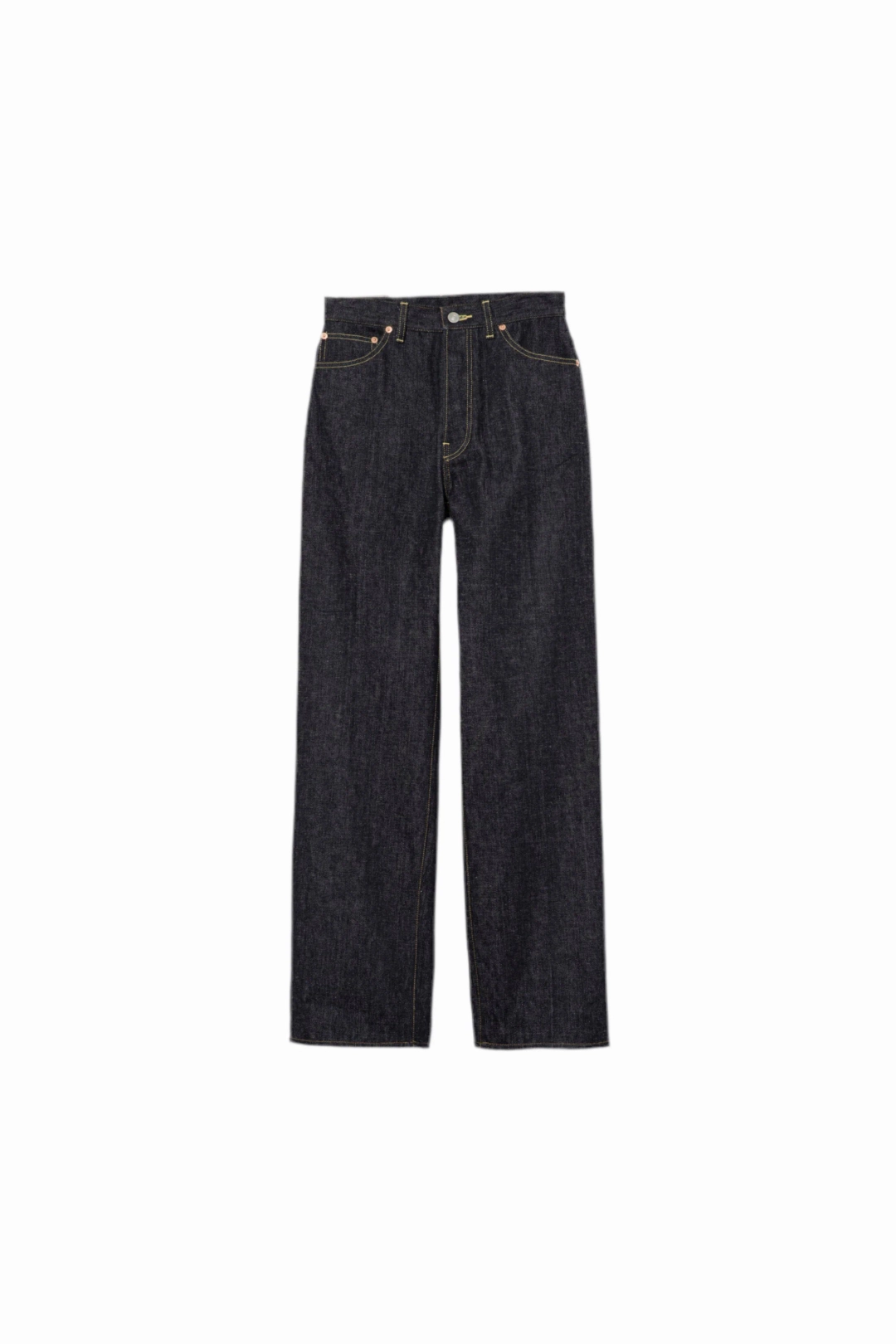 후미카우치다 Selvedge Denim Straight Pants 상품 이미지 1