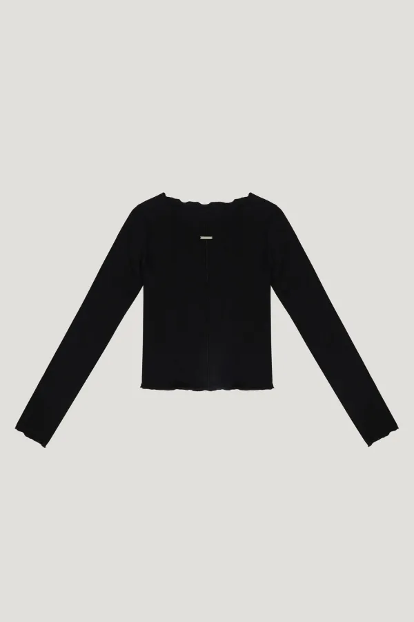 Line Seam Tee (black)