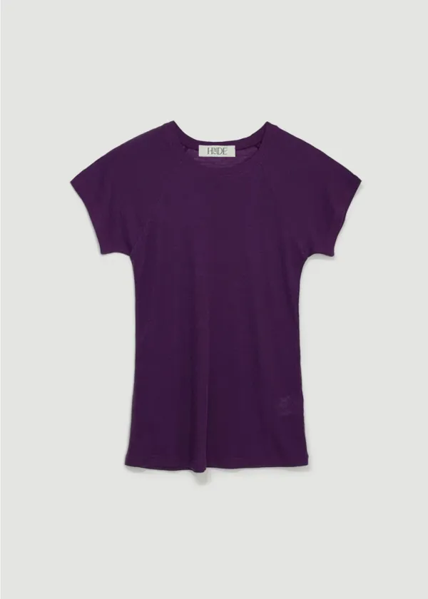 Slim fit t-shirt (Purple)