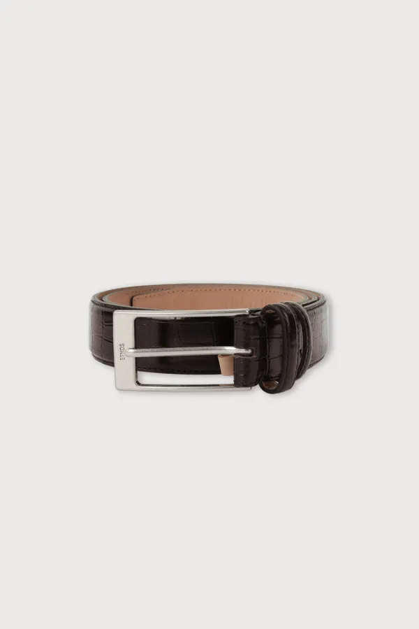 CRACK LEATHER BELT