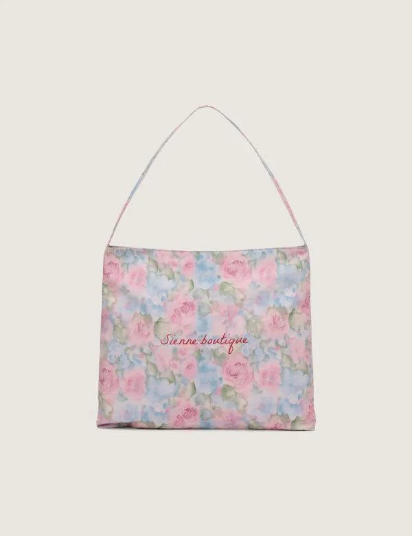 Garden Book Bag (Rose Pink)