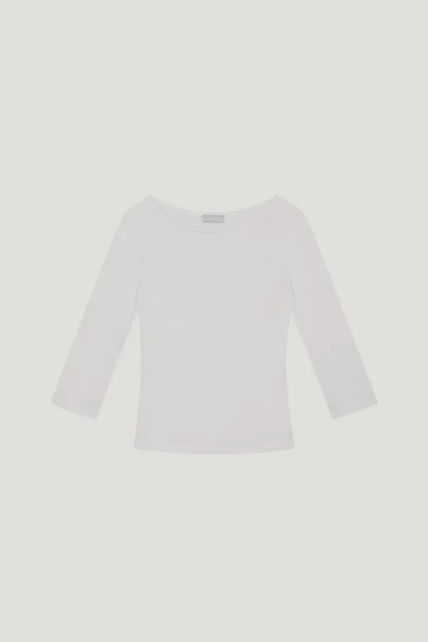 Soft Boat 3/4 Tee (white)