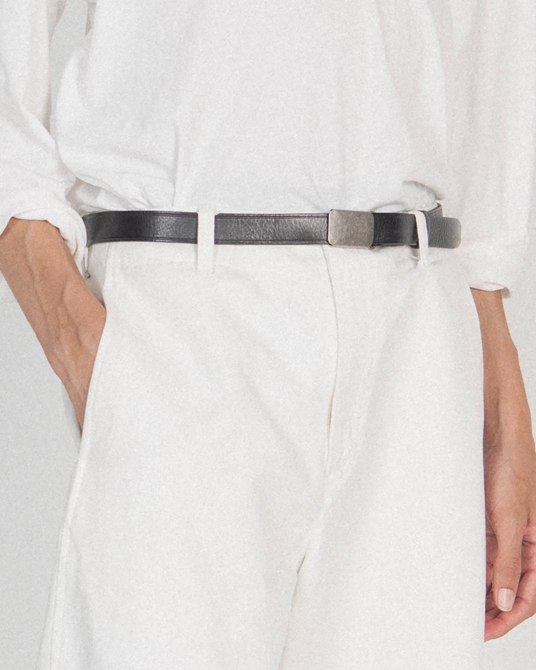 브라운야드 Hickok Belt, Black Silver 상품 이미지 2