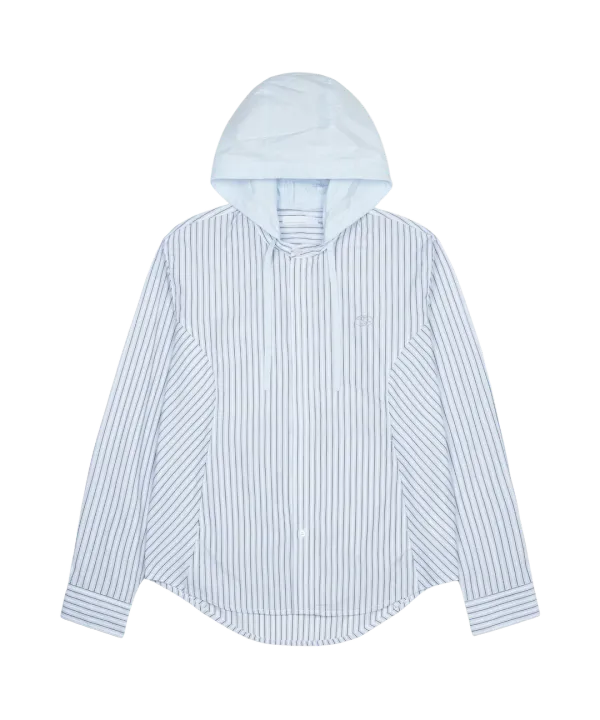 SLANT PANEL SHIRT [WHITE]