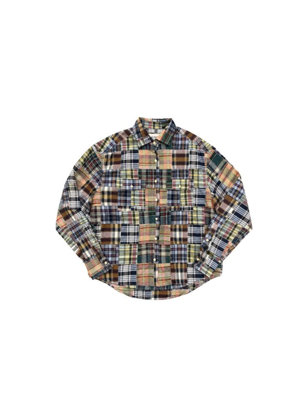 프리터 Rag Patch Shirt Mustard_F263SH11 상품 이미지 1