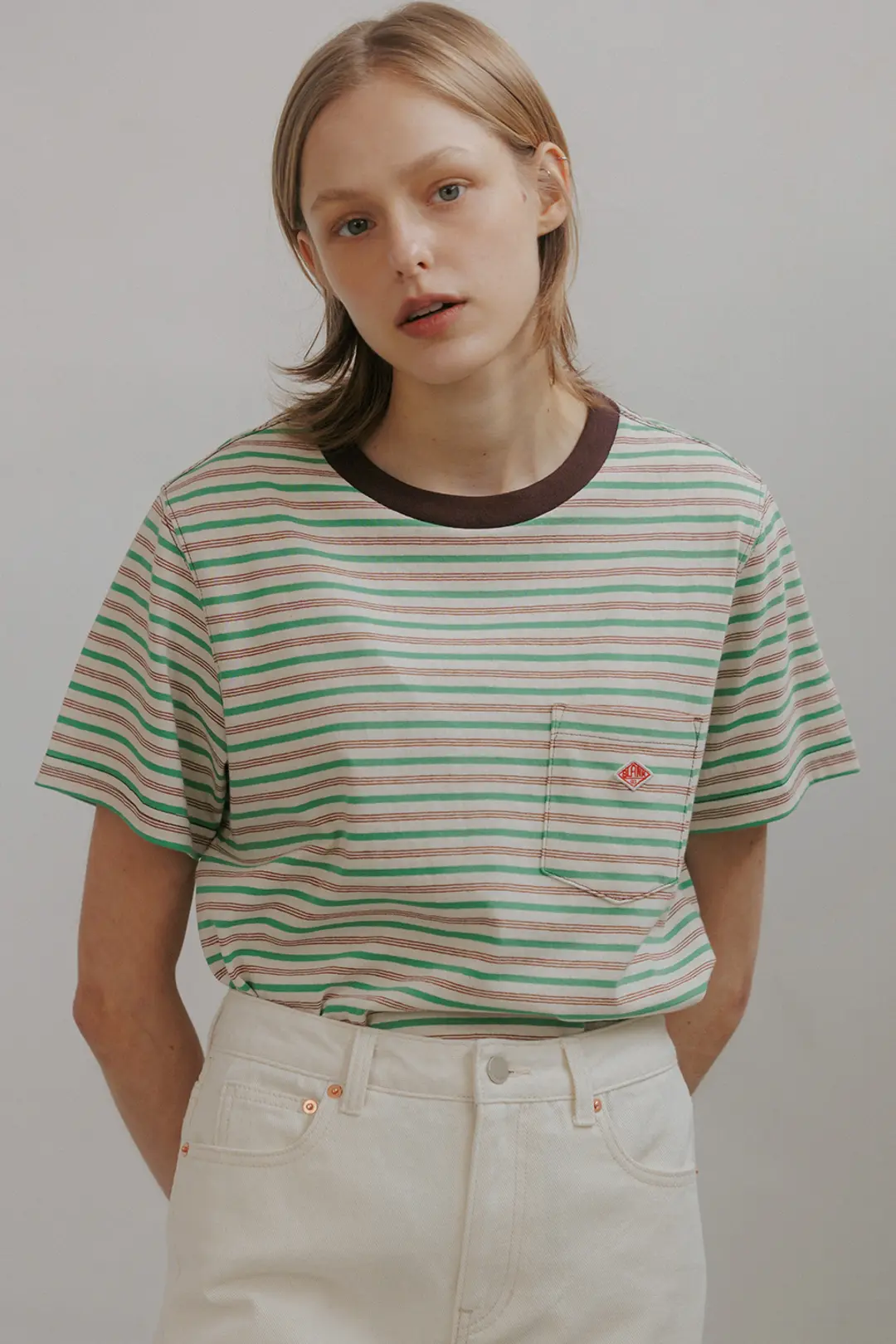 블랭크공삼 stripe pocket t-shirt (3colors) 상품 이미지 1