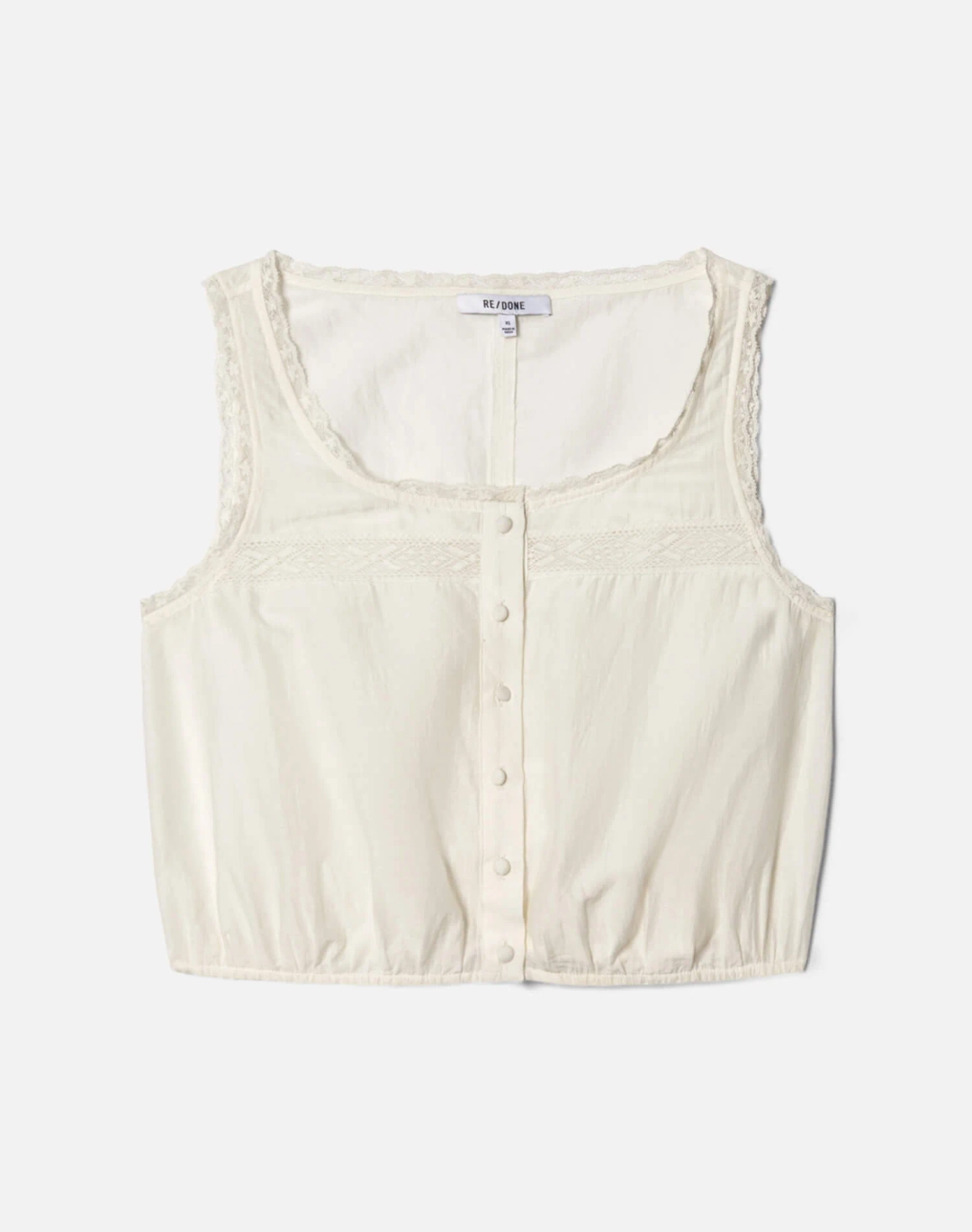 리던 Allegra Top - Vintage White 상품 이미지 1