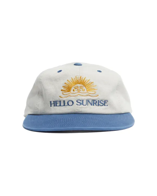 Two Tone Washed OG Logo 6panel Cap_Beige & Vintage Blue