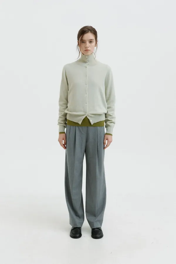 Turtleneck Cardigan