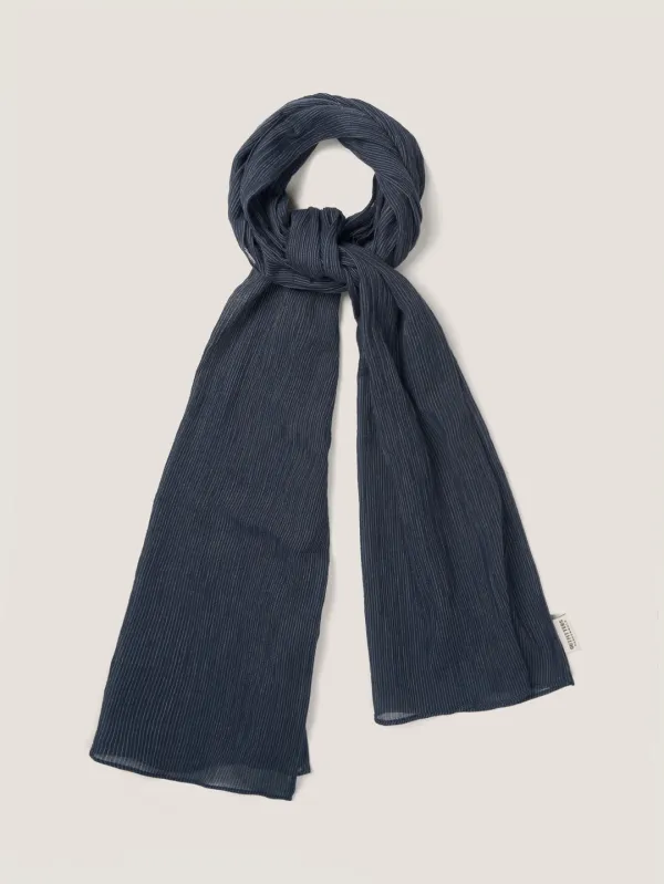 MIST STRIPE SCARF [ Indigo ] 1st Reorder