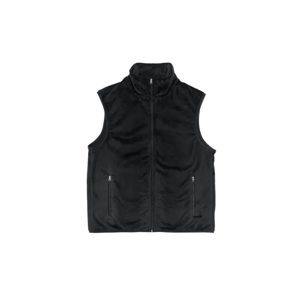 25-004 FLEECE BOA VEST (BLACK)