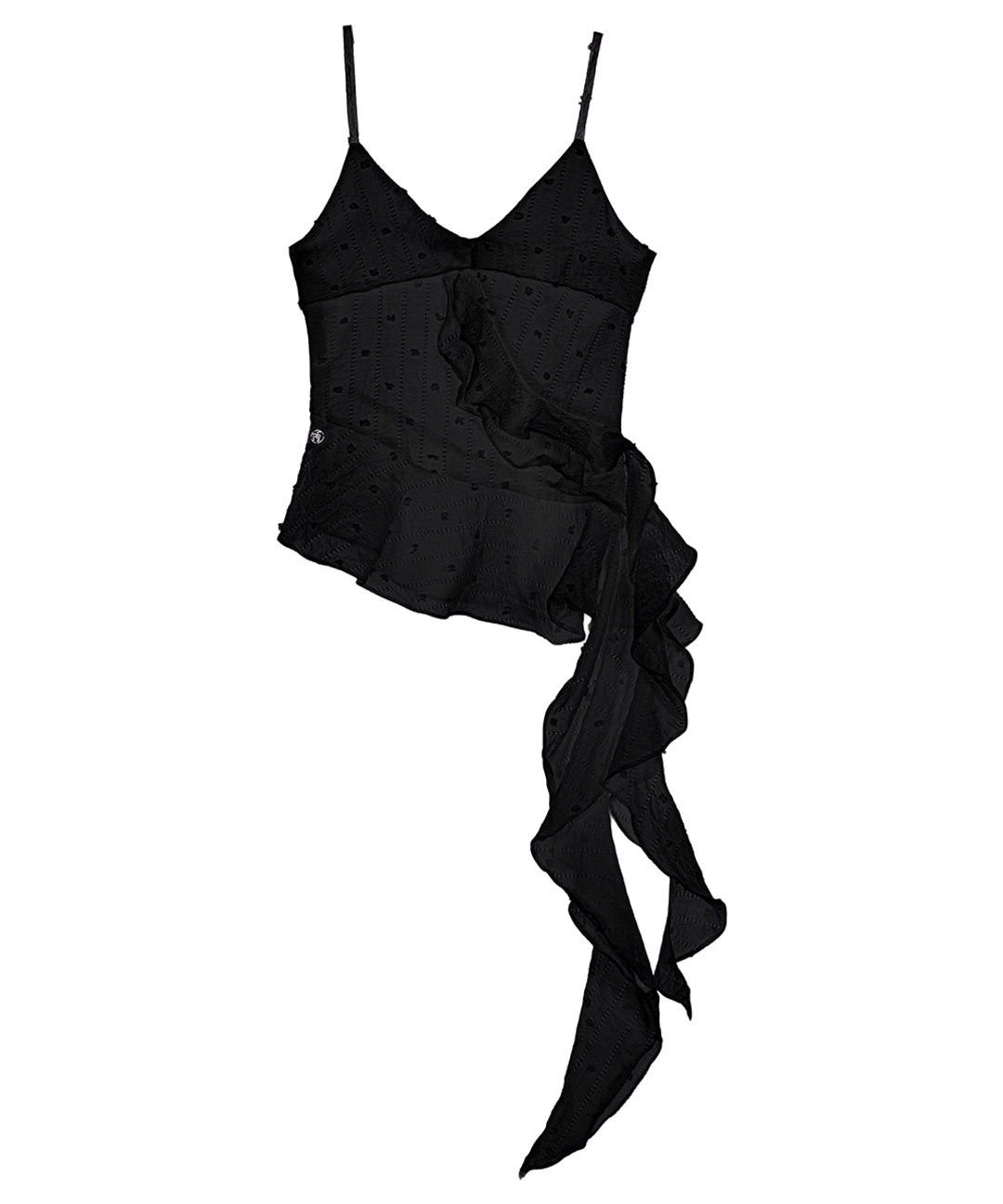 로제프란츠 Ruffle Layered Sleeveless [Black] 상품 이미지 2