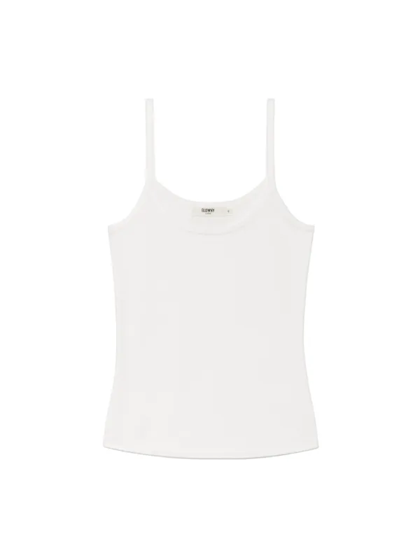 [2nd] G CLASSIC KNIT CAMISOLE (WHITE)