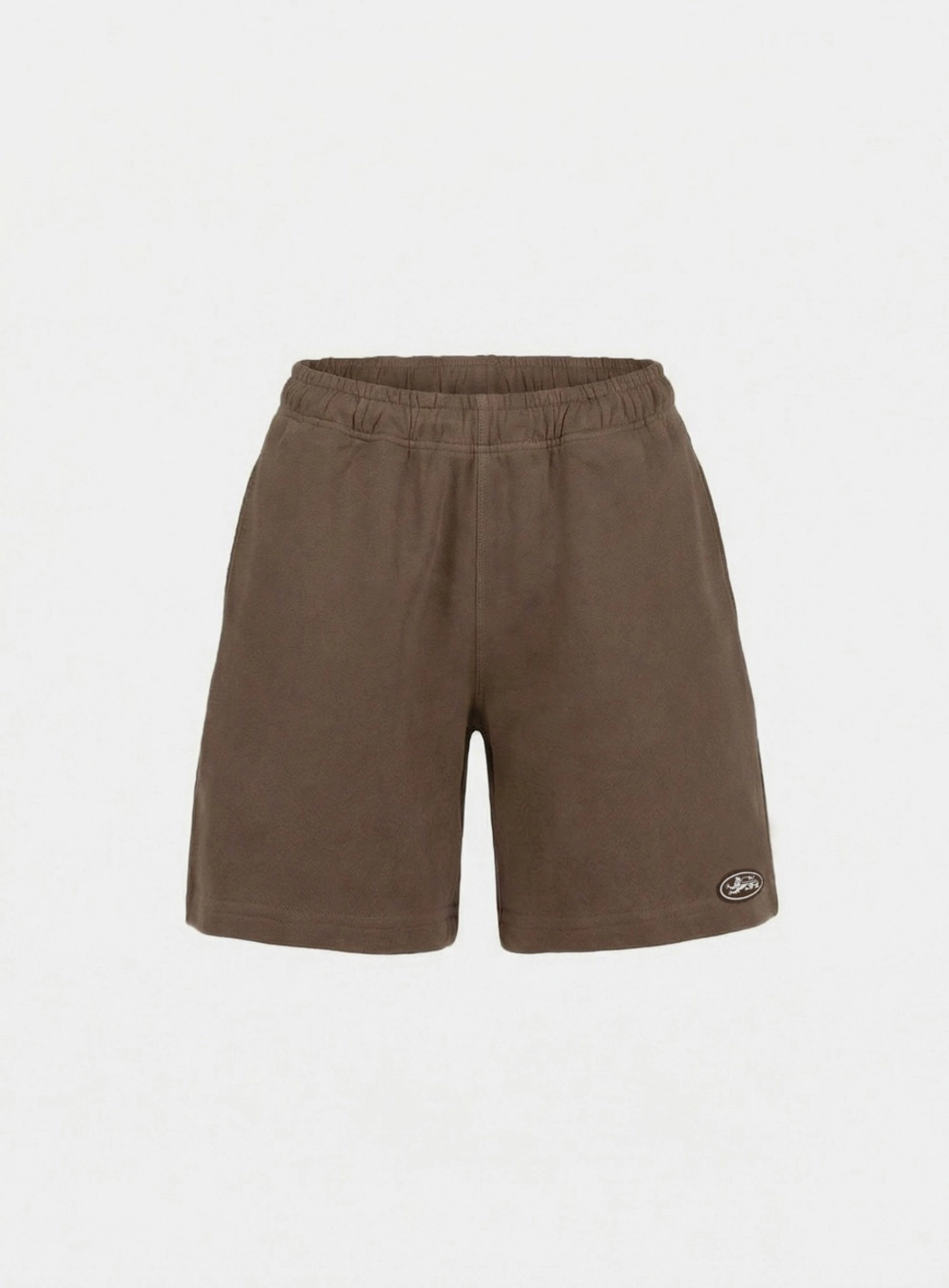 배드블러드 [w-srt26-006] BS Soft Terry 7-Inch Shorts - Brown 상품 이미지 1