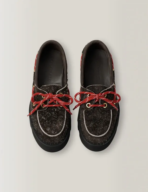 Coco Cow Loafers (Dark Brown)