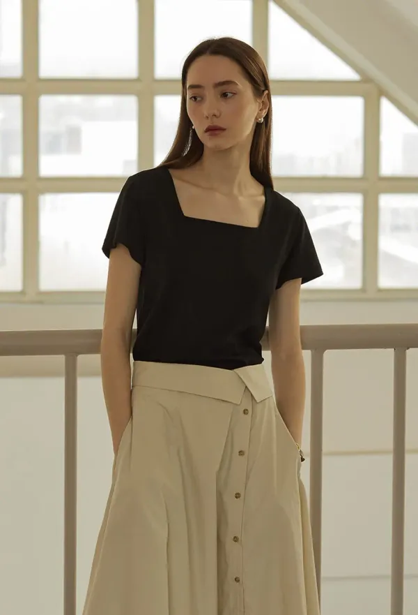 SQUARE HALF TEE