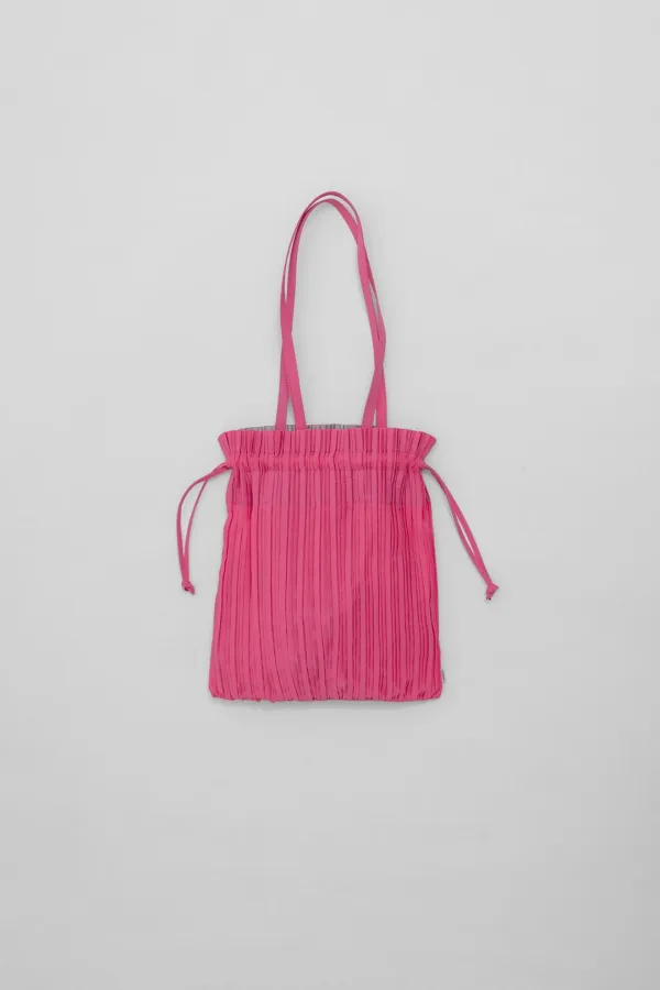 a pleats bag (pink)