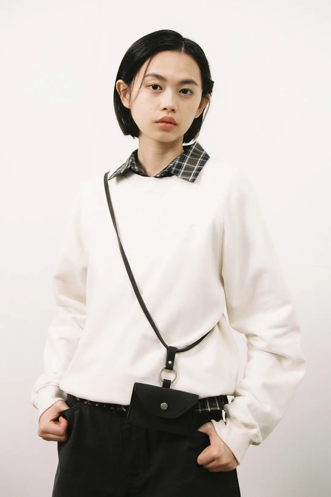 오헤시오 STANDARD SWEATSHIRT, CREAM 상품 이미지 2