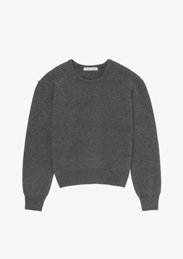 Basic Round Knit in Gray